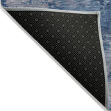 Addison Chantille ACN2075 Abstract Machine Made Transitional Navy Rug