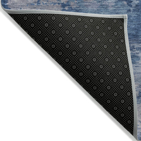 Addison Chantille ACN2075 Abstract Machine Made Transitional Navy Rug