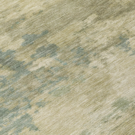 Addison Chantille ACN2075 Abstract Machine Made Transitional Seafoam Rug