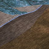Addison Chantille ACN2078 Coastal Machine Made Transitional Brown Rug