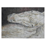 Addison Chantille ACN2080 Animal Machine Made Transitional Ivory Rug