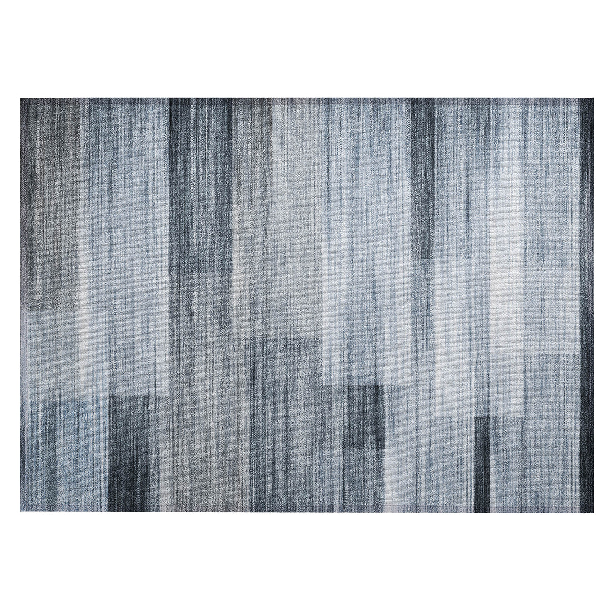 Addison Chantille ACN2082 Stripes Machine Made Transitional Denim Rug