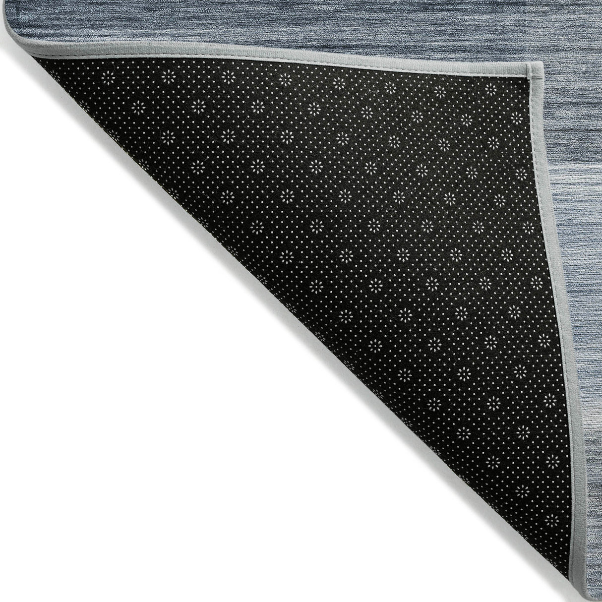 Addison Chantille ACN2082 Stripes Machine Made Transitional Denim Rug