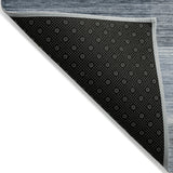 Addison Chantille ACN2082 Stripes Machine Made Transitional Denim Rug
