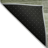 Addison Chantille ACN2082 Stripes Machine Made Transitional Green Rug