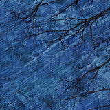 Addison Chantille ACN2083 Floral Machine Made Transitional Blue Rug