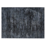 Addison Chantille ACN2083 Floral Machine Made Transitional Charcoal Rug