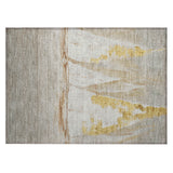 Addison Chantille ACN2084 Coastal Machine Made Transitional Taupe Rug