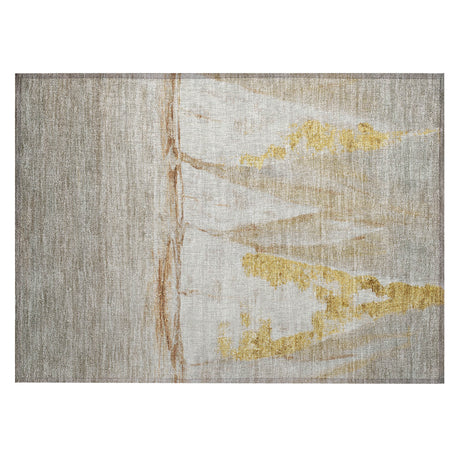 Addison Chantille ACN2084 Coastal Machine Made Transitional Taupe Rug