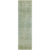 Addison Chantille ACN2087 Abstract Machine Made Transitional Green Rug