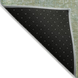 Addison Chantille ACN2087 Abstract Machine Made Transitional Green Rug