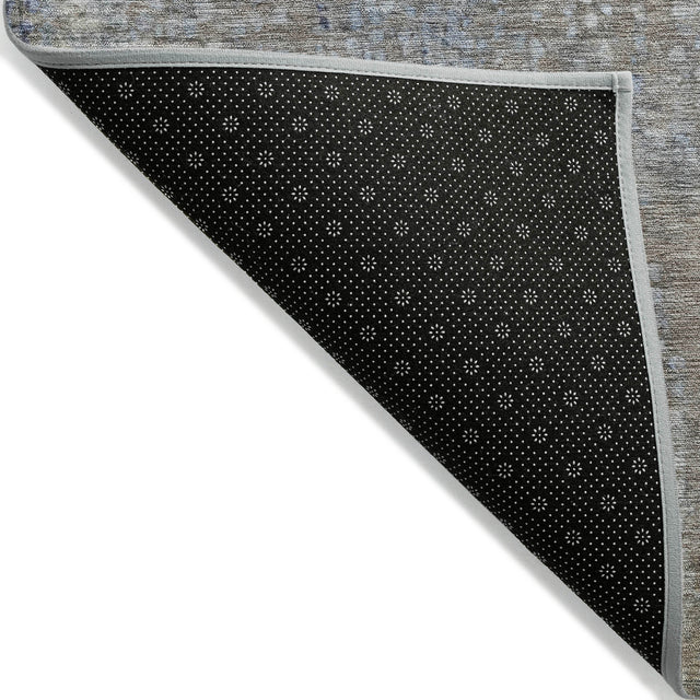 Addison Chantille ACN2087 Abstract Machine Made Transitional Taupe Rug