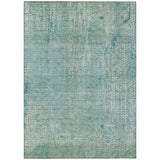 Addison Chantille ACN2087 Abstract Machine Made Transitional Teal Rug