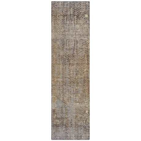 Addison Chantille ACN2088 Abstract Machine Made Transitional Brown Rug