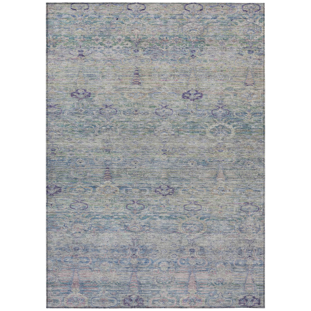 Addison Chantille ACN2090 Global Machine Made Traditional Plum Rug
