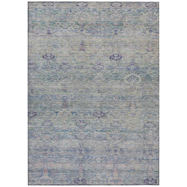 Addison Chantille ACN2090 Global Machine Made Traditional Plum Rug