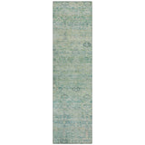 Addison Chantille ACN2090 Global Machine Made Traditional Teal Rug