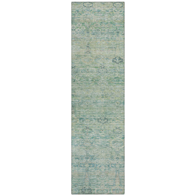 Addison Chantille ACN2090 Global Machine Made Traditional Teal Rug