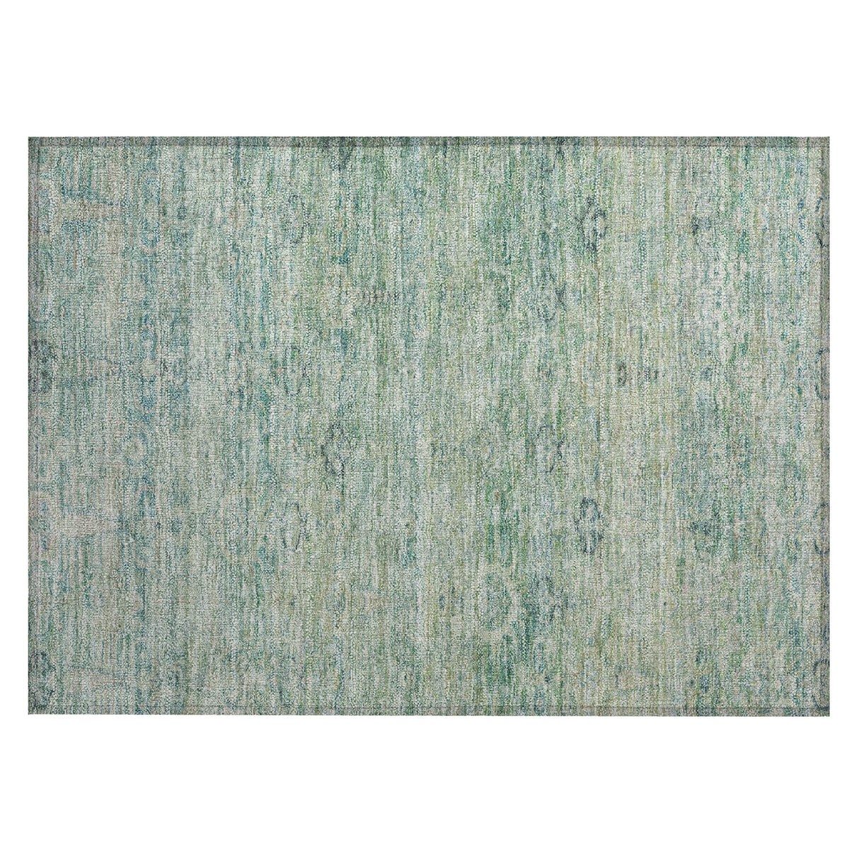Addison Chantille ACN2090 Global Machine Made Traditional Teal Rug