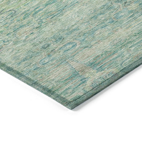 Addison Chantille ACN2090 Global Machine Made Traditional Teal Rug