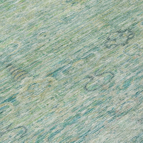 Addison Chantille ACN2090 Global Machine Made Traditional Teal Rug