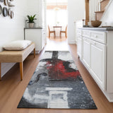 Addison Chantille ACN2091 Music Machine Made Transitional Gray Rug