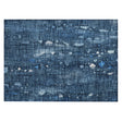 Addison Chantille ACN2092 Abstract Machine Made Transitional Blue Rug
