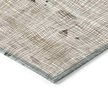Addison Chantille ACN2092 Abstract Machine Made Transitional Linen Rug