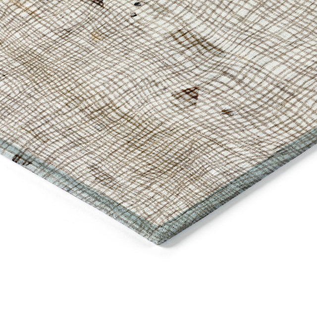 Addison Chantille ACN2092 Abstract Machine Made Transitional Linen Rug