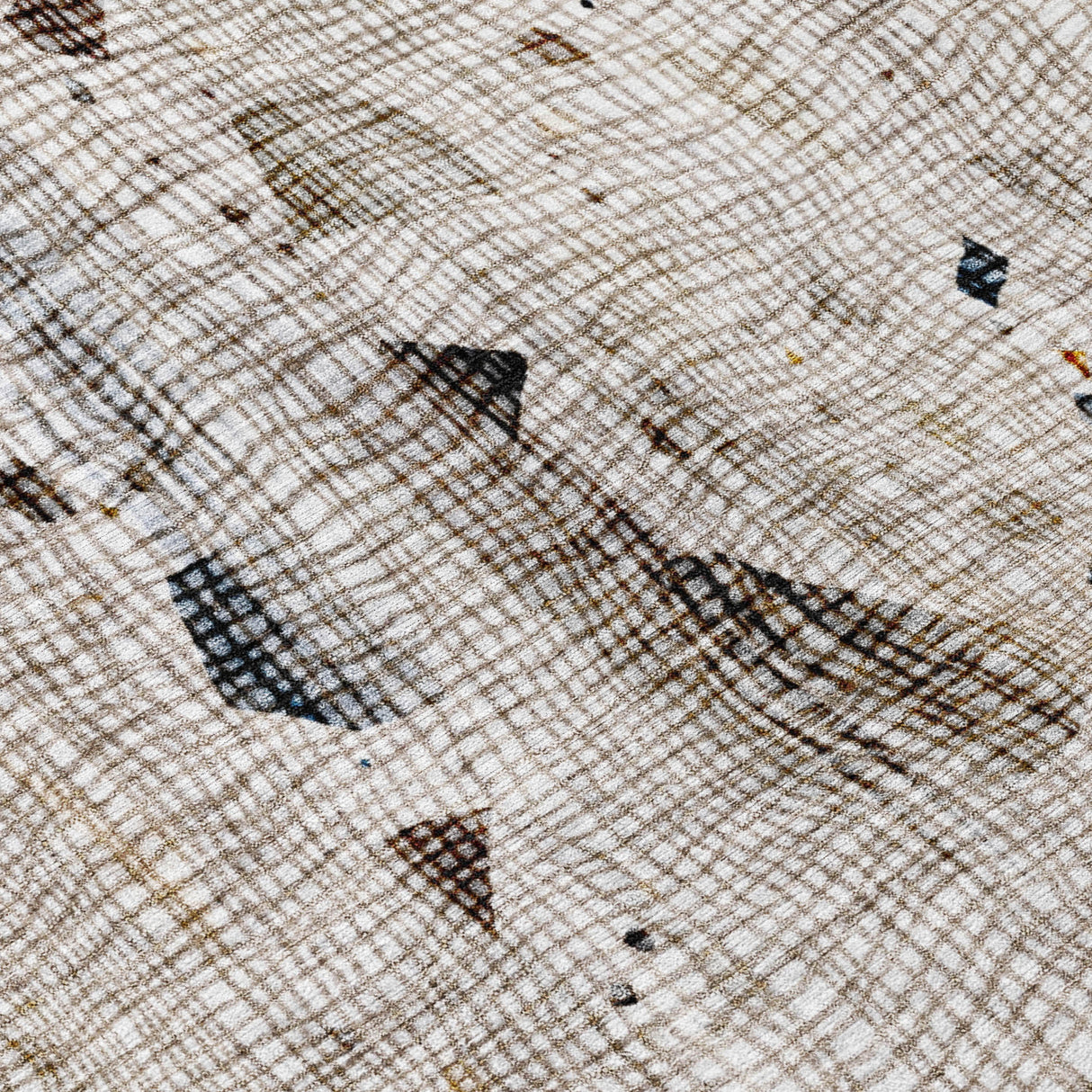 Addison Chantille ACN2092 Abstract Machine Made Transitional Linen Rug