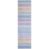 Addison Chantille ACN2093 Stripes Machine Made Transitional Lavender Rug