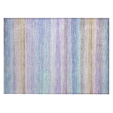 Addison Chantille ACN2093 Stripes Machine Made Transitional Lavender Rug