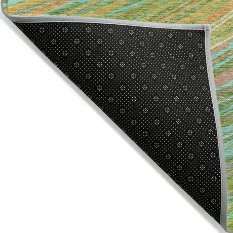 Addison Chantille ACN2094 Swirls Machine Made Transitional Green Rug