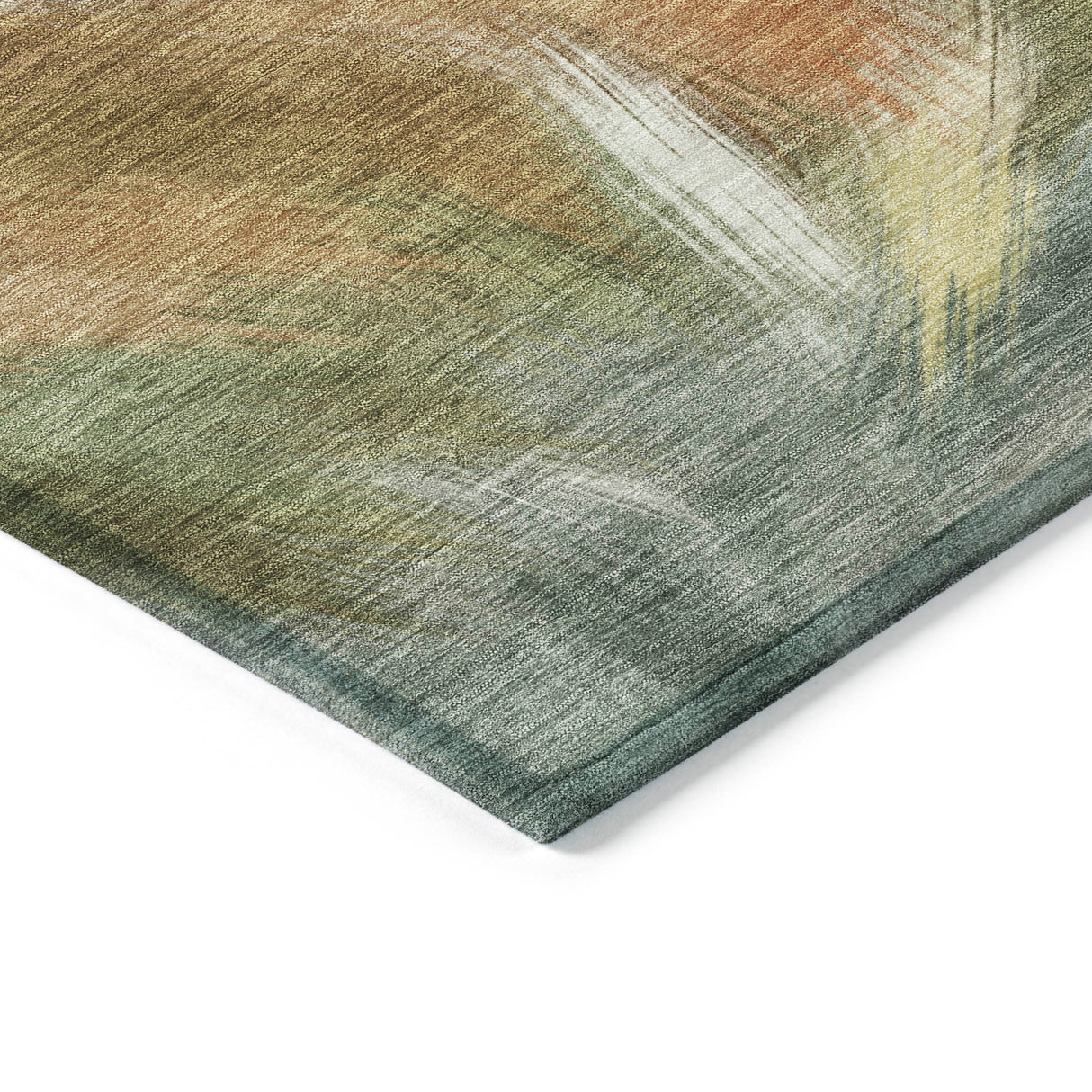 Addison Chantille ACN2096 Abstract Machine Made Transitional Beige Rug