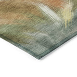 Addison Chantille ACN2096 Abstract Machine Made Transitional Beige Rug