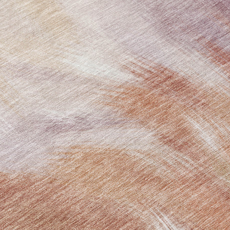 Addison Chantille ACN2096 Abstract Machine Made Transitional Copper Rug