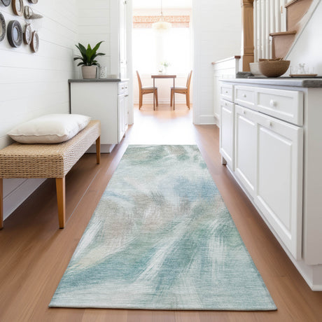 Addison Chantille ACN2096 Abstract Machine Made Transitional Sky Rug