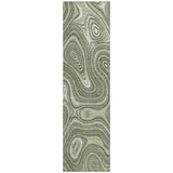 Addison Chantille ACN2097 Geometric Machine Made Transitional Aloe Rug