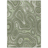 Addison Chantille ACN2097 Geometric Machine Made Transitional Aloe Rug