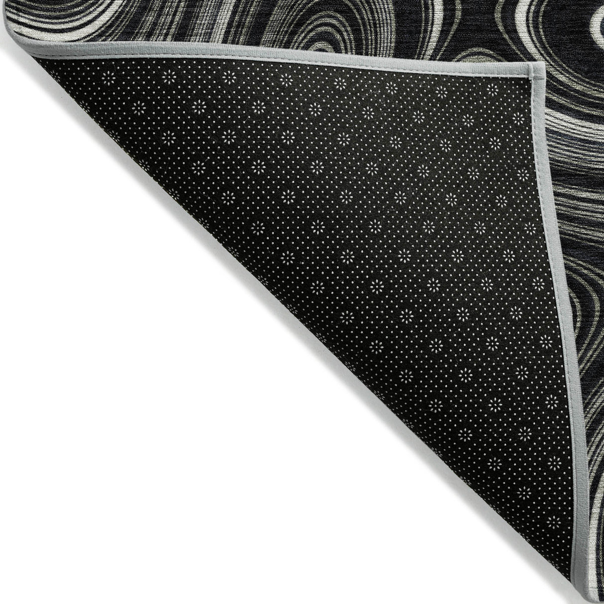 Addison Chantille ACN2097 Geometric Machine Made Transitional Black Rug