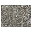 Addison Chantille ACN2097 Geometric Machine Made Transitional Gray Rug