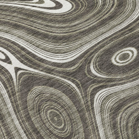 Addison Chantille ACN2097 Geometric Machine Made Transitional Gray Rug