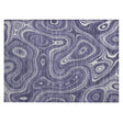 Addison Chantille ACN2097 Geometric Machine Made Transitional Plum Rug