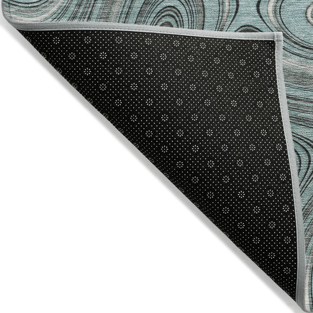 Addison Chantille ACN2097 Geometric Machine Made Transitional Sky Rug