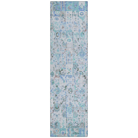 Addison Chantille ACN2099 Global Machine Made Traditional Blue Rug