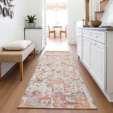 Addison Chantille ACN2099 Global Machine Made Traditional Pink Rug