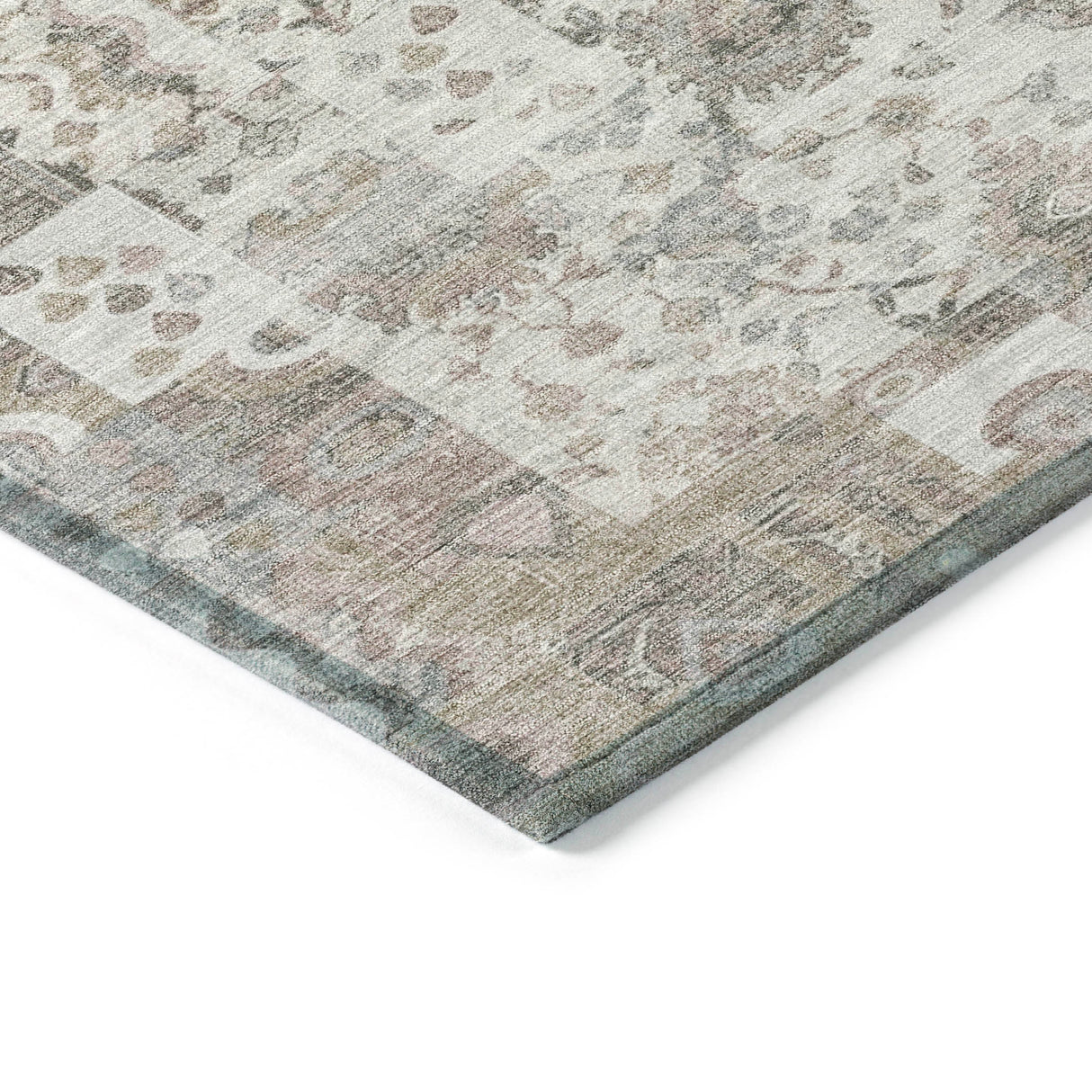 Addison Chantille ACN2099 Global Machine Made Traditional Taupe Rug