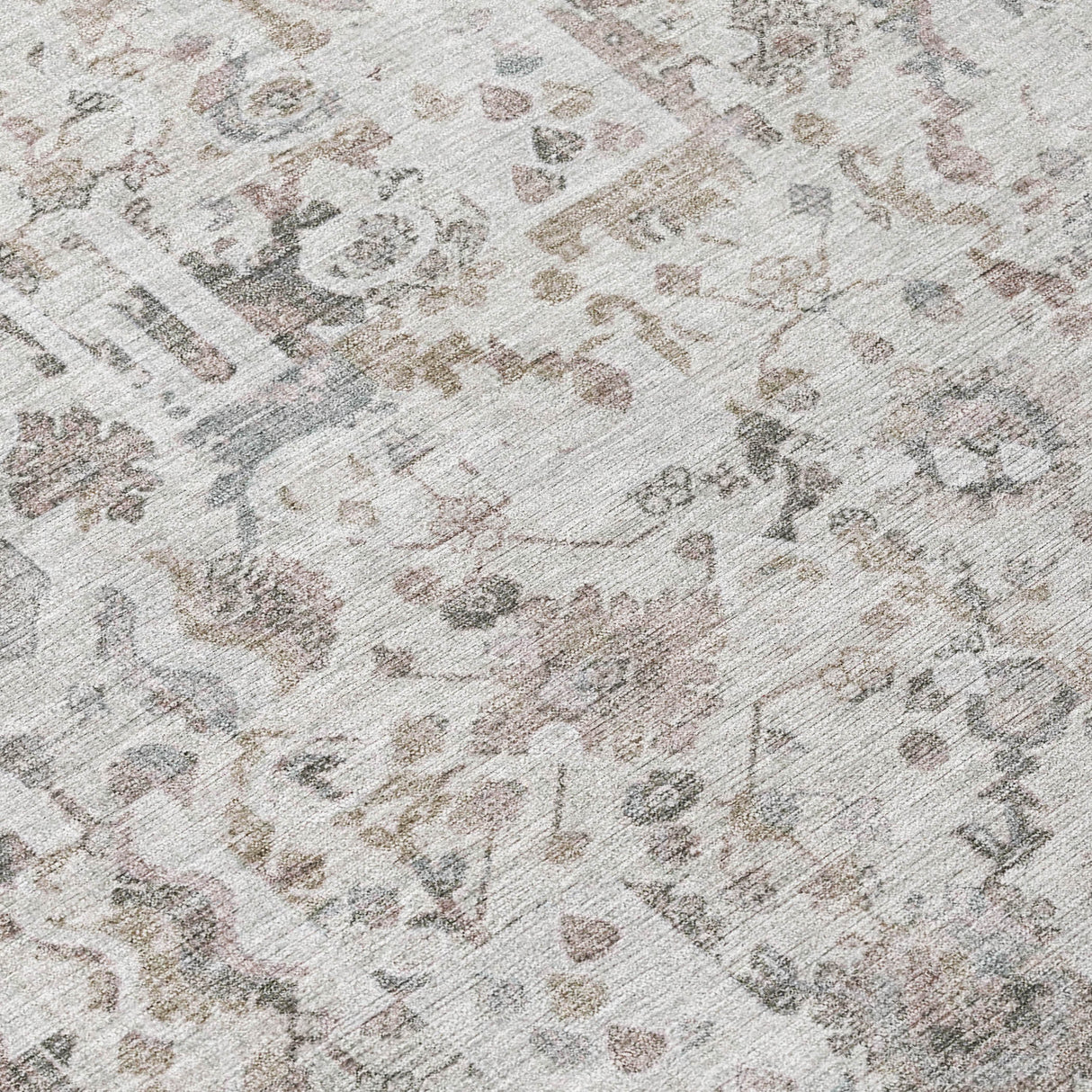 Addison Chantille ACN2099 Global Machine Made Traditional Taupe Rug