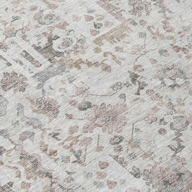 Addison Chantille ACN2099 Global Machine Made Traditional Taupe Rug
