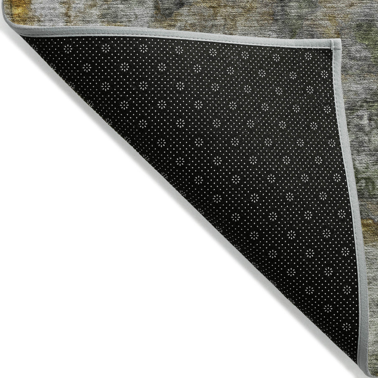 Addison Chantille ACN2100 Abstract Machine Made Transitional Olive Rug